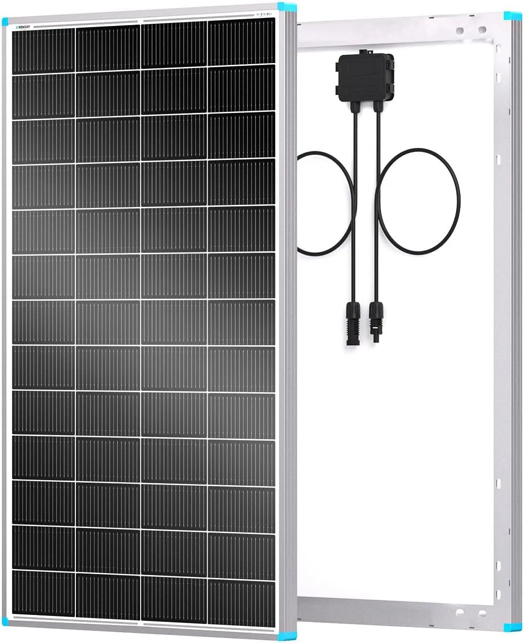 Modèle solaire de type N 16BB Renogy Module, tension 24 V, 200 watts, panneau solaire à haut rendement de 25%, bateau, ferme