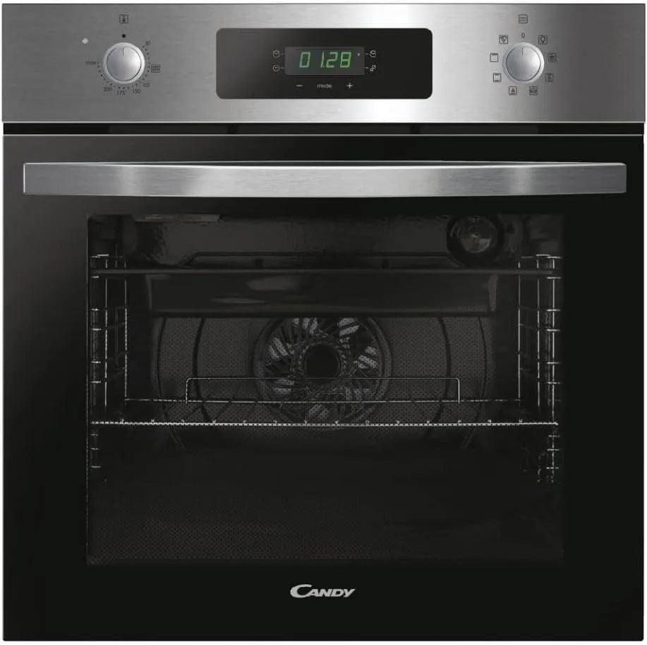 Candy four électrique X625, Inox FIDC L, capacité 70L, 8 Fonctions, Chaleur Tournante, Nettoyage Aquactiva, Connectivité hOn, classe énergétique A+