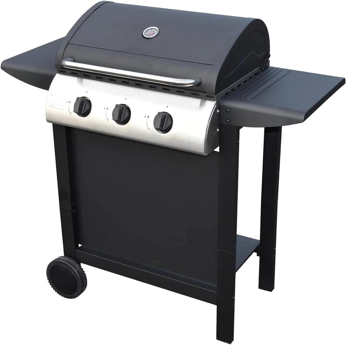 Barbecue à gaz, 3 Brûleurs 8,4 kW Butane, 2 Tablettes, Hawaï, Propane