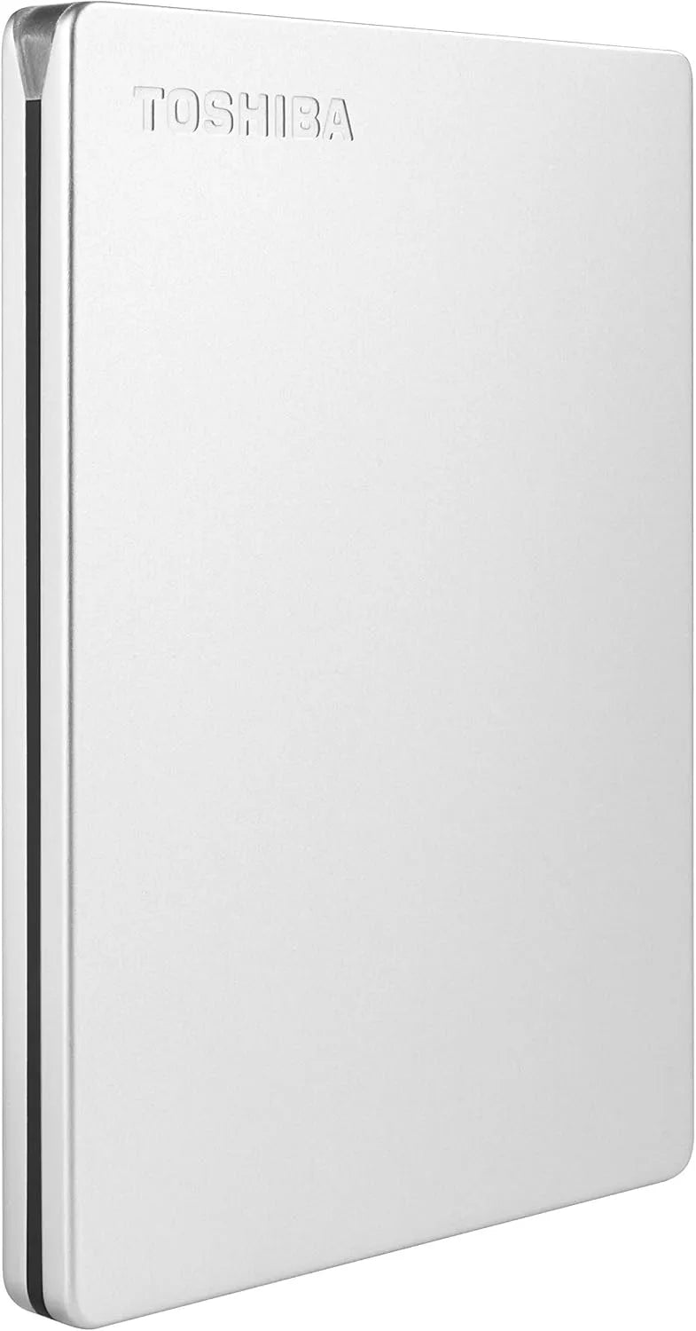 Toshiba Canvio Slim disque dur externe 2000 Go finition argenté