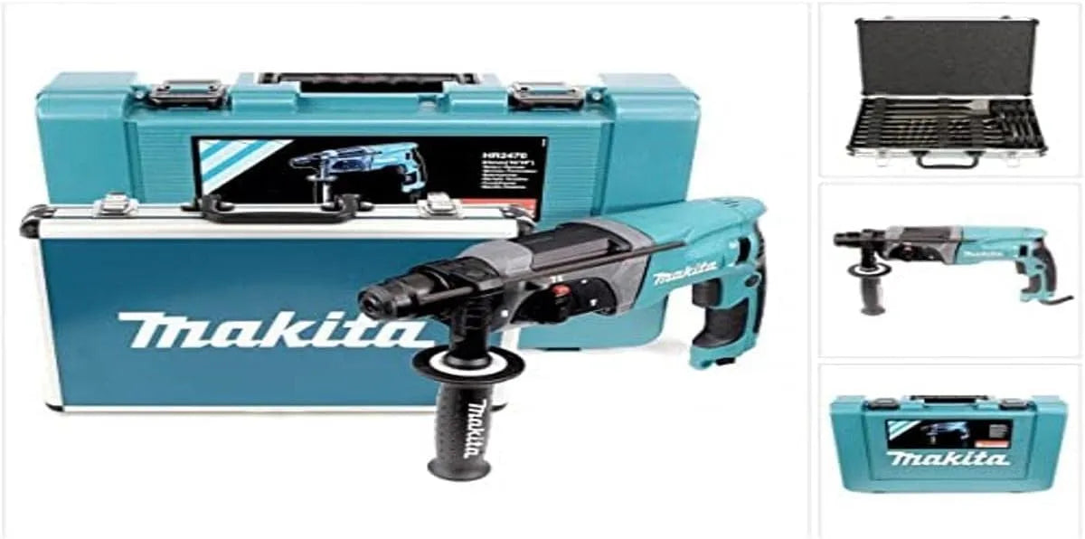 Modèle SDS-Plus HR2470-D-42444 Perforateur burineur, dans c t + C t 17 forêts et burins SDS+, puissance 780W, Machine seule