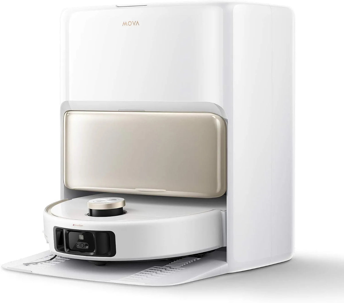Aspirateur V50 24000, Mova Ultra Complete Robot et laveur à vidage automatique avec aspiration de Pa