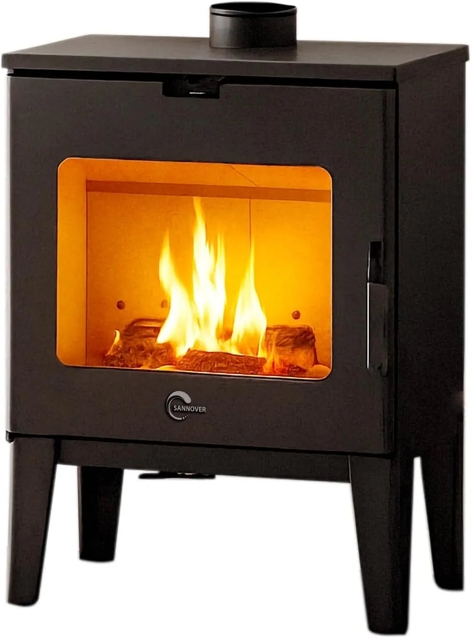 Poêle à bois, Dita 7,6 kW Bûche 40 cm Sannover, 405 mm