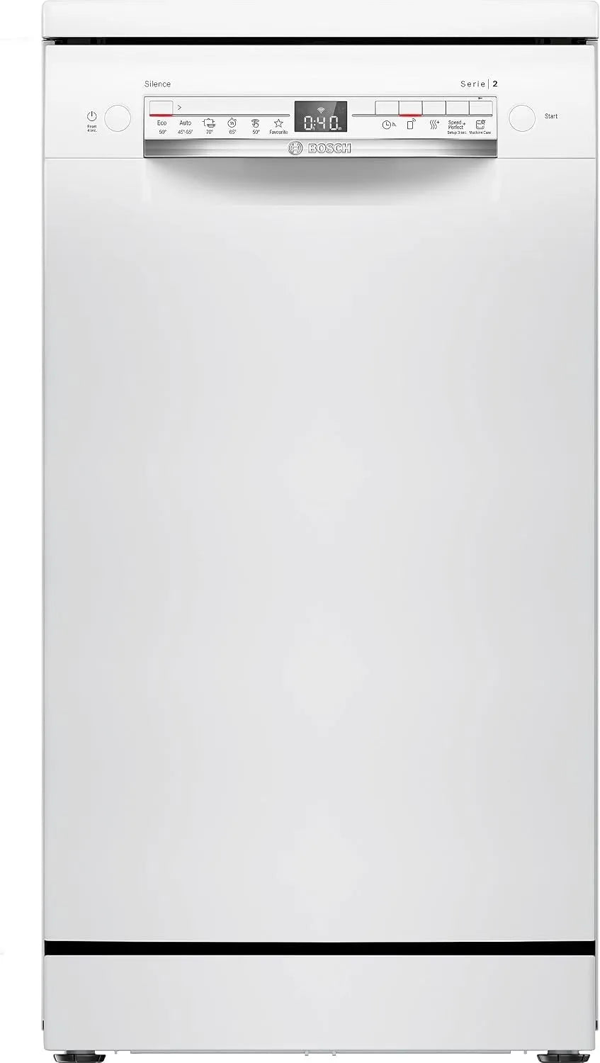 Bosch lave-vaisselle SER2 SPS2HKW58E, 45cm pose-libre, Classe énergie E, Indice de ré