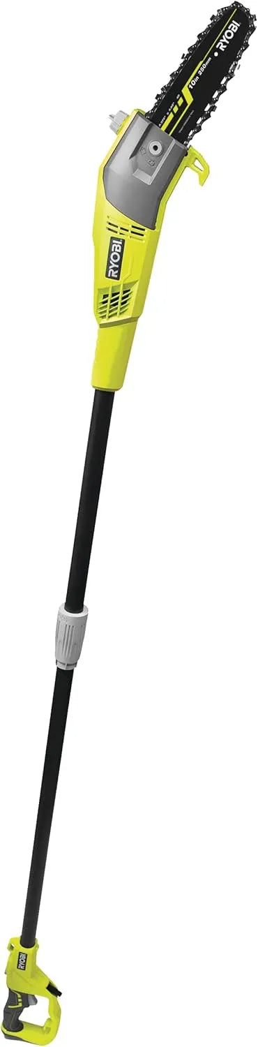 Ryobi modèle RPP755E, Longueur Jusqu'à 270cm, Idéal pour l'élagage et l'ébranchage, Coupe Précise en Hauteur, Élagueur sur Perche 750W, Lame 20cm