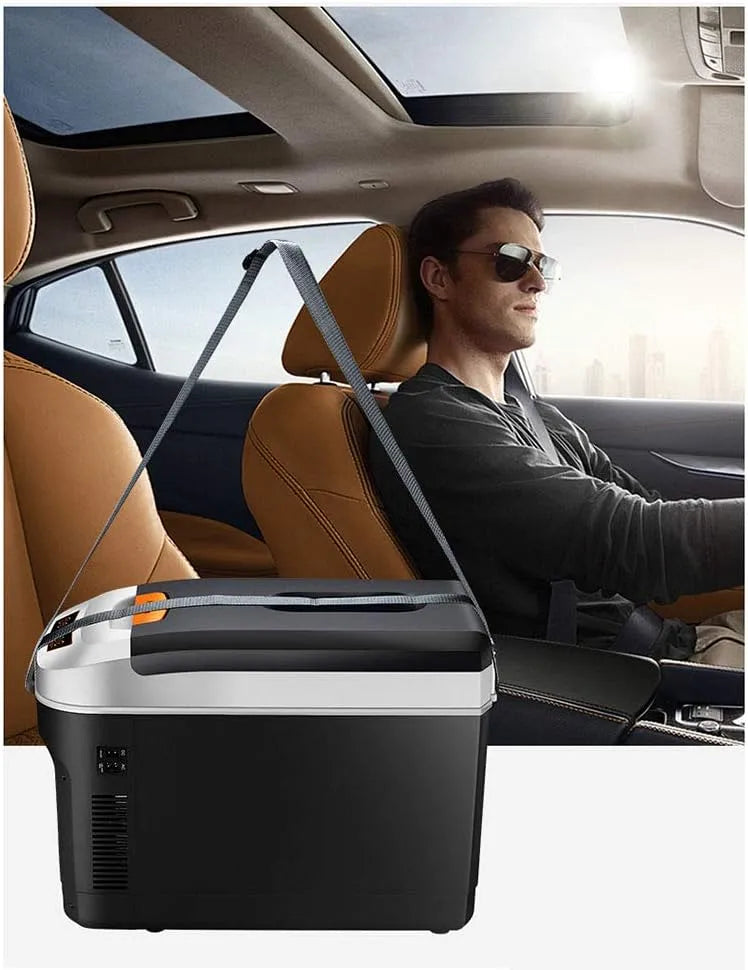 Réfrigérateur fridge, glacière Portable 12V, tension 220V, Camion, de Voiture,25 litres Grande capacité électrique Frais et Chaud, tension 24V