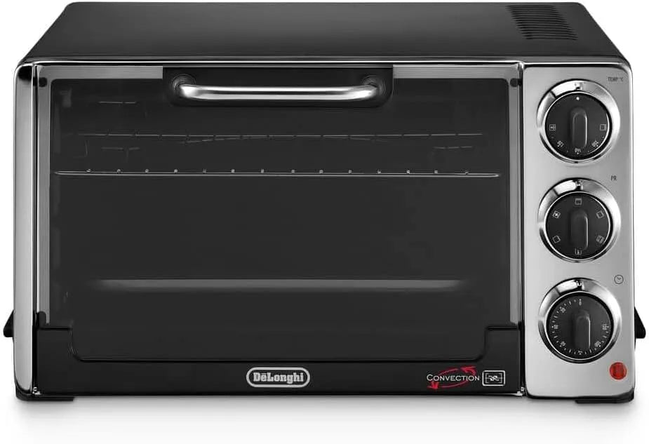 De'Longhi four électrique EO20792, puissance 1300 W, capacité 20 litres, 7 fonctions de cuisson, minuterie, finition noire