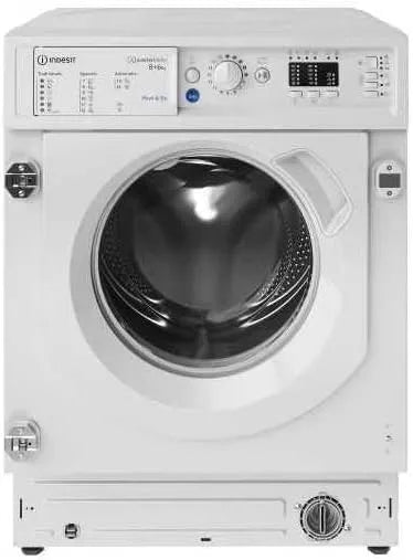 Indesit modèle BIWDIL861485EU 8kgs 6kgs, Lave linge sechant encastrable, Lavage, Séchage