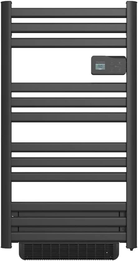 Électrique THOMSON- Sèche-serviette, avec soufflerie 500 + 1000W Thomson COSMO finition noire, WiFi, sans fluide connecté
