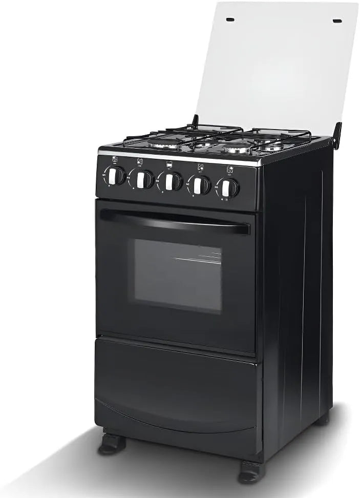 Table de cuisson, Au Gaz GPL À 4 Brûleurs, Cuisinière Avec Protection Contre Les Pannes Flamme Et Dessus En Verre Trempé
