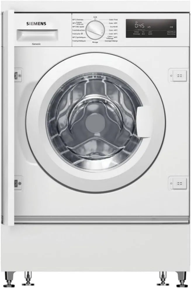 Lave-linge 1200 WI12W348FF, Intégrable 7kg Tours, min
