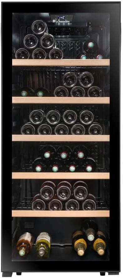 Modèle Cave de mise à température 121 Bouteilles LA SOMMELIERE LS117BLACK