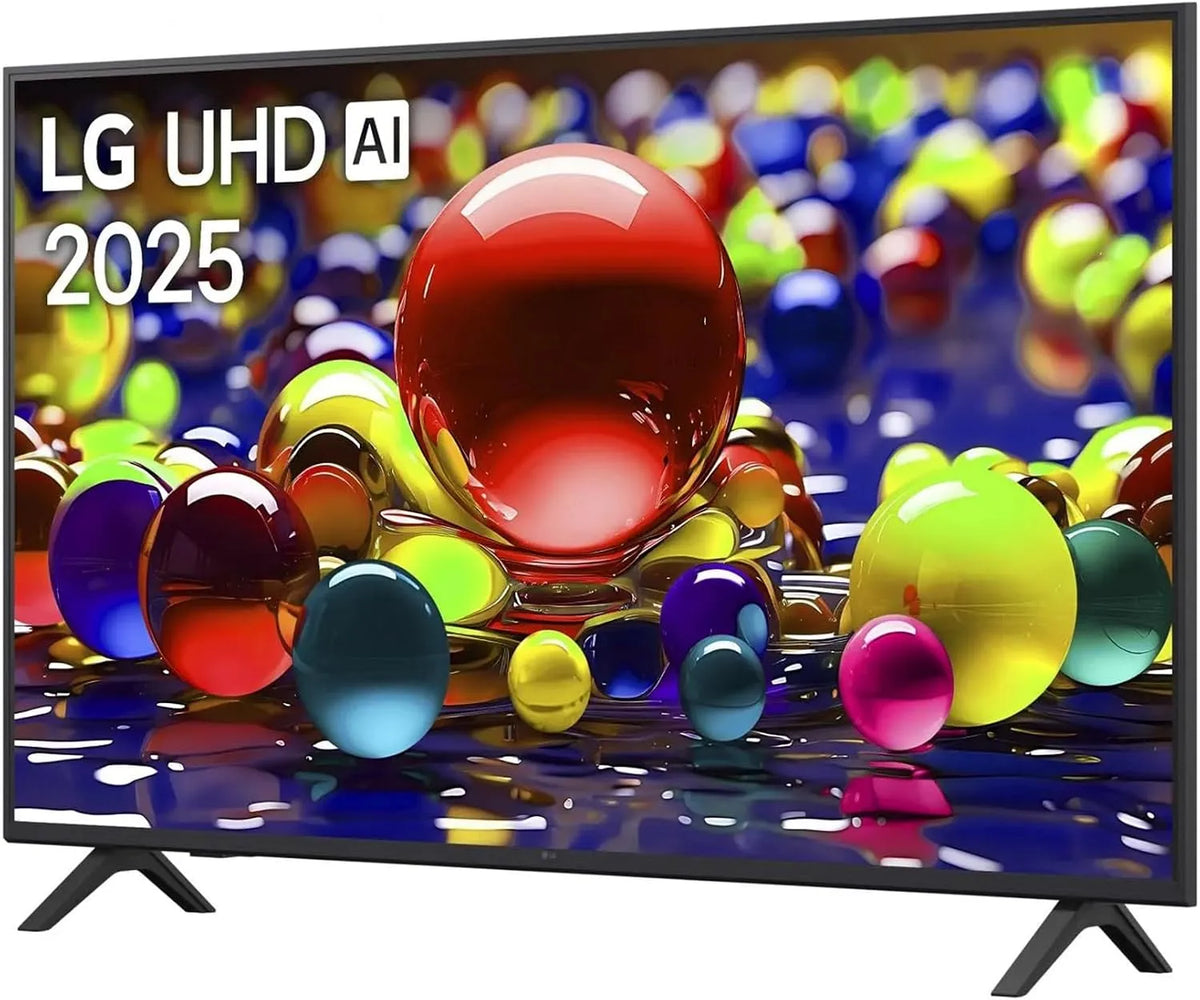 LG Smart TV 50UA74006LB DVB-T2 HEVC/H.265, classe énergétique d'efficacité énergétique F, LED