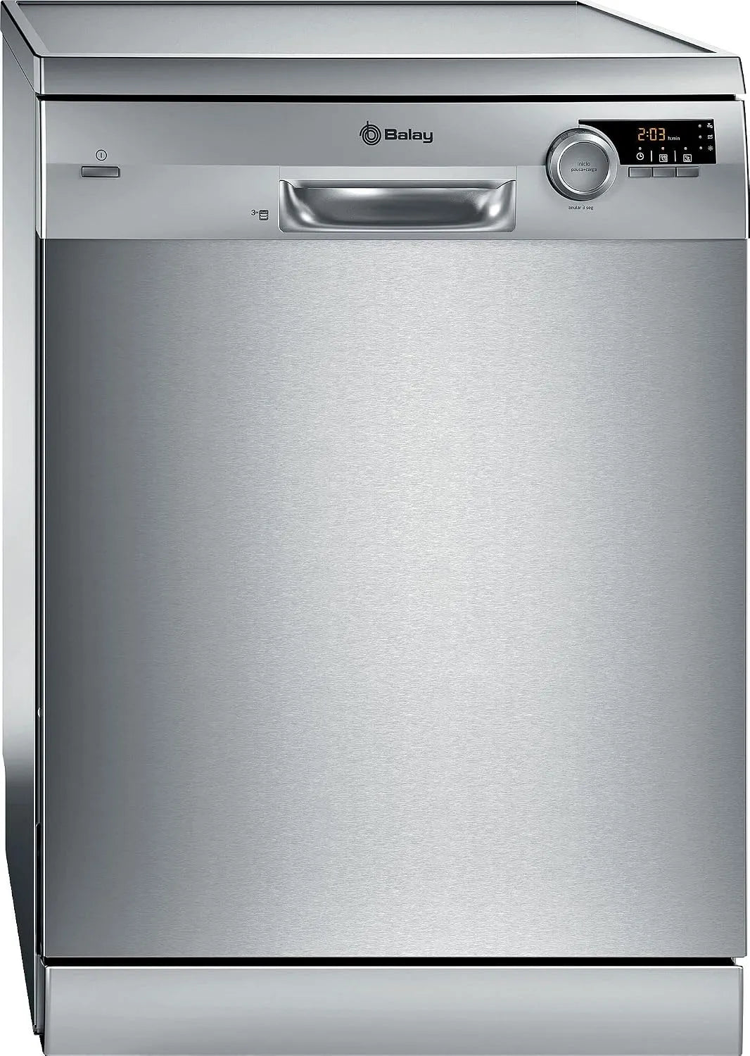 Lave-vaisselle 3VS572IP BALAY, 60 cm de large, 13 services, acier anti-empreintes, installation libre, silencieux