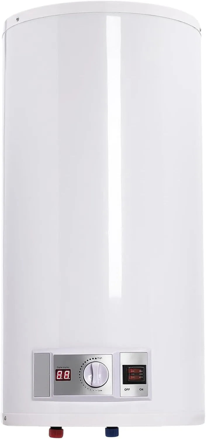 Modèle Électrique IPX4 Chauffe Eau, Électrique 80L, puissance 2000W, capacité 80L, Ballon d'Eau Chaude avec Pomme de Douche, Installation Murale
