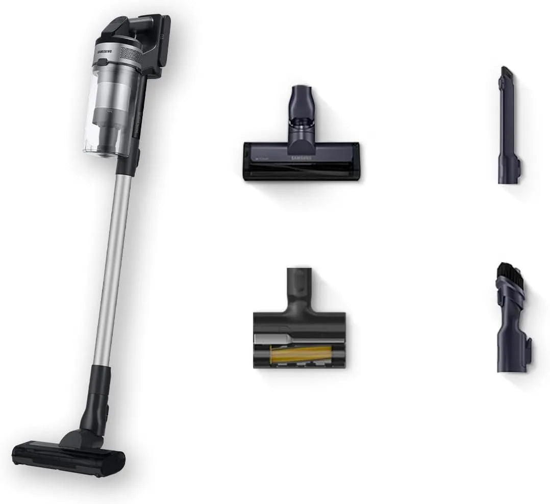 Samsung aspirateur sans fil VS15A60AGR5/WA, Balai électrique Jet 65 Pet, Puissance 150 W, jusqu'à 40 Min d'autonomie