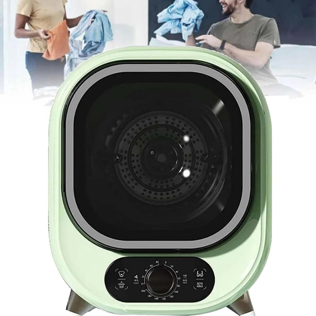Sèche-linge B-110V, Petit Ventilé De 5 Kg, Capacité De Charge De 0,8 Kg, à Condensateur Portable, Utilisation Murale Ou sur Comptoir, Mini Compact