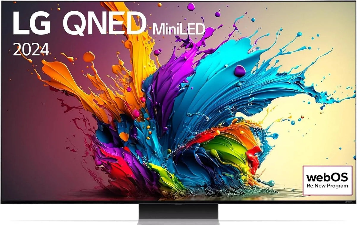 LG modèle 75QNED91T, TV QNED MiniLED 4K 2024, largeur 189 cm, Alexa, Processeur α8 AI 4K