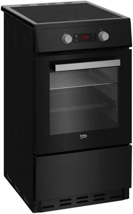 Cuisinière FSE58301BC, Induction 60l 3 Feux finition noire
