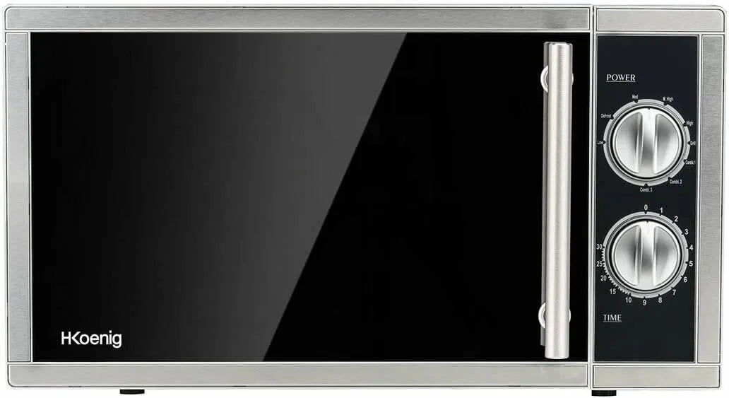 Four à micro-ondes VIO7 30min H.Koenig, 9 programmes, capacité 23L, puissance 900W, Plateau tournant 27cm, Grill 1000W, multifonction