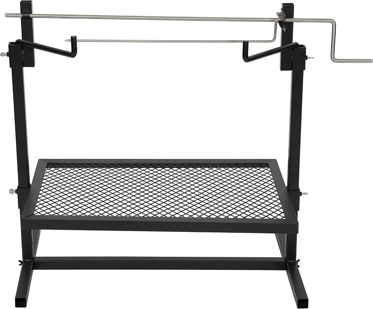 Barbecue, Negro Rectangular Acier, Stansport 613-200