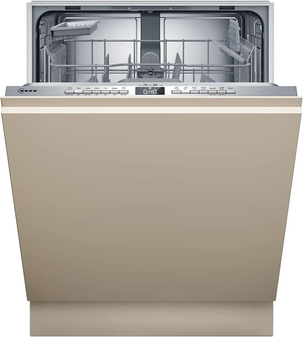 Neff lave-vaisselle S153ITX01E, N 30, Smart entièrement intégrable 60 cm, programme favoris, tiroir à couverts, système de paniers Flex I