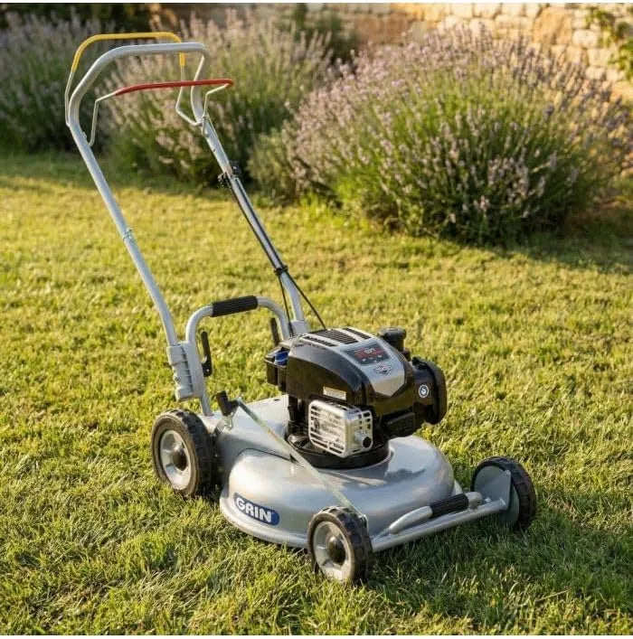 Tondeuse HM53A, 1200m² à 3000m², Thermique Professionnelle Mulching, Moteur Briggs & Stratton, GRIN