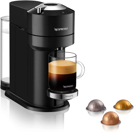 Krups machine à café XN910810, Vertuo Next Semi-automatique Cafetière à dosette 1,1 L