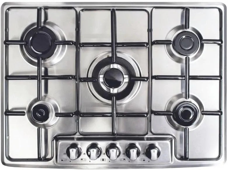 Plaque de cuisson, de cuisson inox 5 feux Maciste 70 Samet