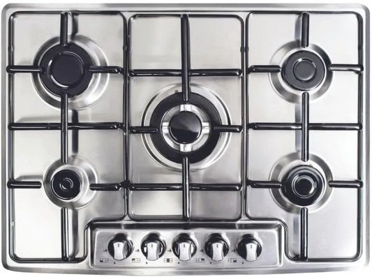 Plaque de cuisson, de cuisson inox 5 feux Maciste 70 Samet