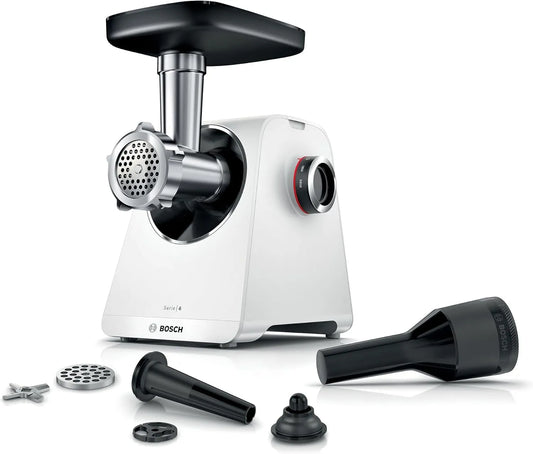 Gamme 6 BSH Electroménager, Série 6, puissance 2100 W, Hachoir à viande MultiPower, finition blanche
