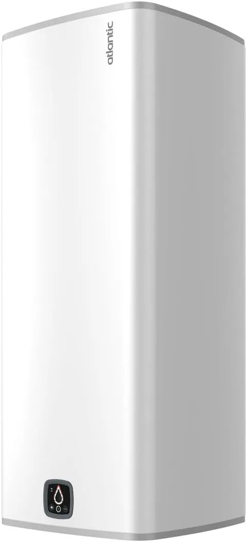 Chauffe-eau électrique, capacité 150L, connecté Linéo, finition blanche, puissance 2400W, 5 personnes, Carré vertical mural