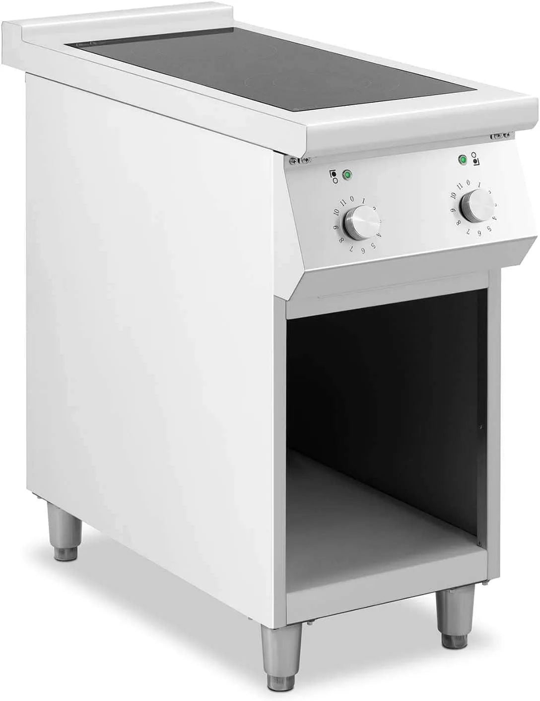 Cuisinière RCIC-8500 Royal Catering, induction 8500 W 2 plaques de cuisson 260 °C Acier inoxydable électrique à induction
