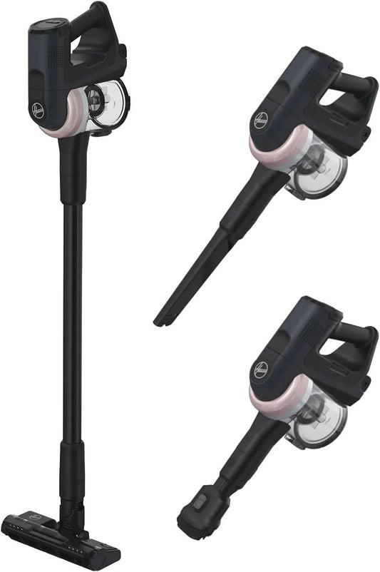 Hoover aspirateur balai HF401H 42AW, sans Fil, Puissant, Brosse Anti-Twist éclairage LED intégré, Ultra-Maniable à 360°, Léger, Sols durs & Parquet