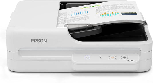 DS-1730 Scanner à, Plat Compact Workforce pour Les Petites Entreprises Et Les Bureaux à Domicile.