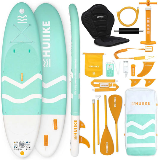 Pompe,. Planche de Stand Up Paddle Grande Stabilité et Résistance. 305 x 84 x 15 cm, Jusqu'à 130 kg, Pagaie, Ailerons