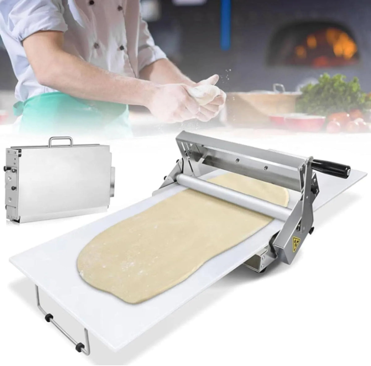 Rouler la pâte pliable modèle Model300 Machine à, laminoir manuel et rouleau à fondant