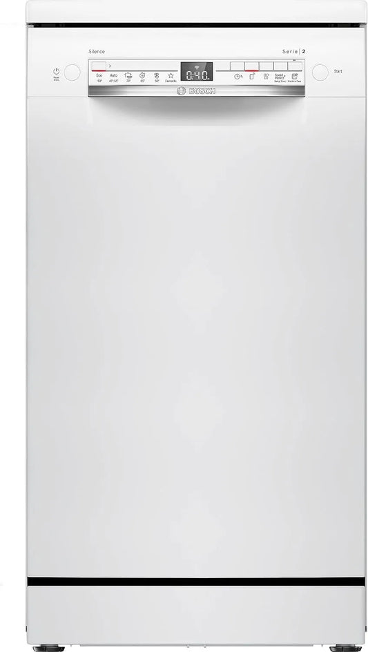 Bosch lave-vaisselle SER2 SPS2HKW58E, 45cm pose-libre, Classe énergie E, Indice de ré