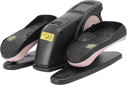Vélo elliptique P1-P3, Appareil d'entraînement des jambes assis avec écran LCD et télécommande, pédalier pour la maison, mini elliptique, 5 modes