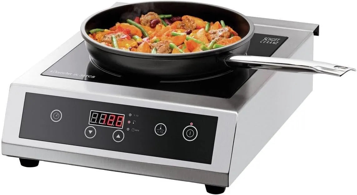 Cuisinière 35TCS 105843S, puissance 3,5 kW, à induction IK, Bartscher