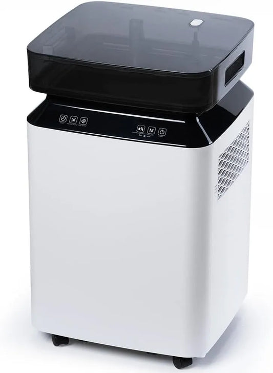 Déshumidificateur Katenpo, Électrique Grande Capacité: 80L, Pompe de Relevage, Couvre 170m², Silencieux 46dB, Double Ventilation, Pour Cave, Bureau
