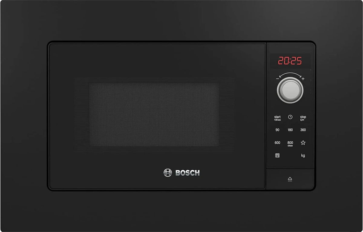 Bosch four à micro-ondes BFL623MB3, Serie 2 micro-onde Intégré, uniquement 20 L 800 W finition noire, placement