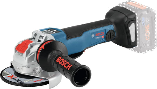 Bosch 18V-10, Professional 18V System meuleuse angulaire sans-fil GWX PSC avec X-LOCK, Ø disque: 125 mm, calage L-BOXX, capot protection