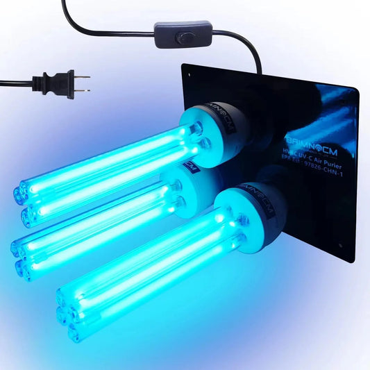 Purificateur d'air BAIMNOCM, 90 watts, pour conduit de maison entière, filtre germicide Hvac AC, filtre à air UV