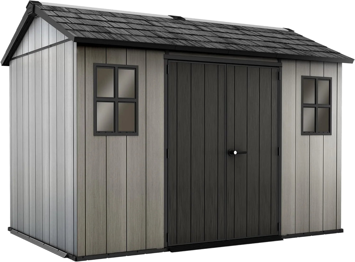 Keter 1175-7, 7,2m, ABRI Oakland,2m², finition grise