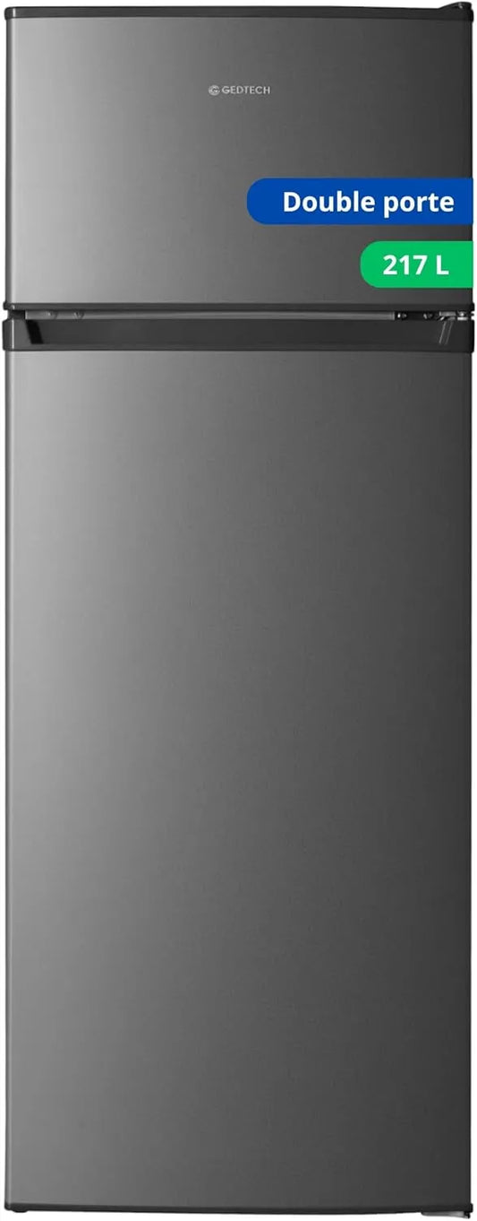 Modèle congelateur haut GE217DPSL GEDTECH Refrigerateur, capacité 217L, Silver
