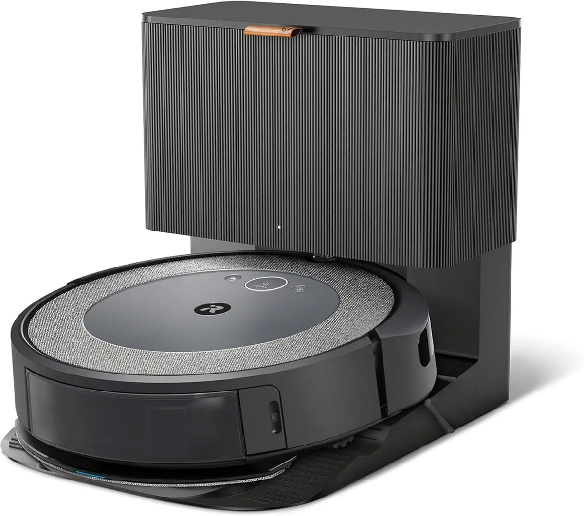Aspirateur i5572, iRobot Roomba Combo i5+, Robot & Laveur 2-en-1, connecté WiFi, 2 brosses caoutchouc, Cartographie, mémorise