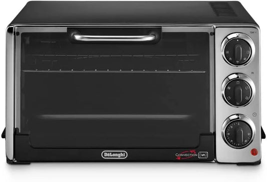 De'Longhi four électrique EO20792, puissance 1300 W, capacité 20 litres, 7 fonctions de cuisson, minuterie, finition noire