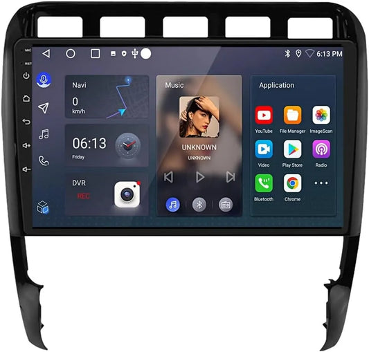 2002-2010 8G+256G Voiture Radio, 8 Nuclear, à Écran Tactile pour Porsche Cayenne 1 9PA Bluetooth Voiture Stéréo WiFi Récepteur