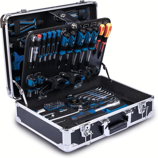 Scheppach modèle, 141 pièces TB200, Mallette à outils, Valise à outils, C t outils, Boîte à outils, Caisse à outils, Boîte de rangement
